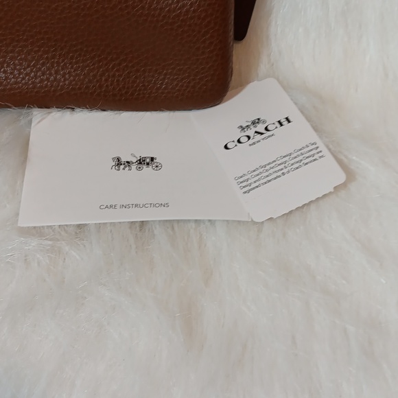 Coach Brown Wristlet - Picture 3 of 8